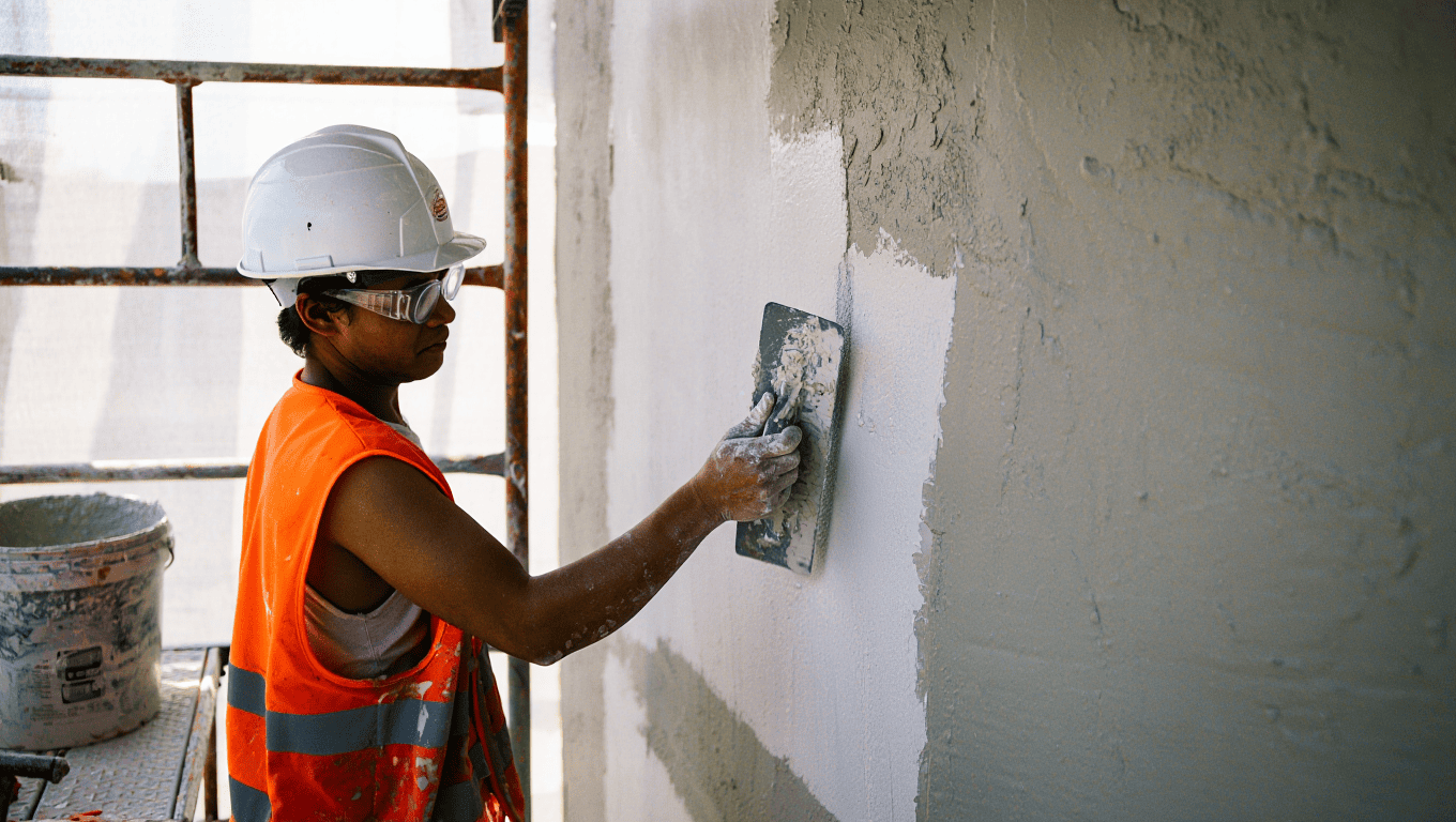 Réparation, rebouchage et lissage des murs Réparation, rebouchage et lissage des murs